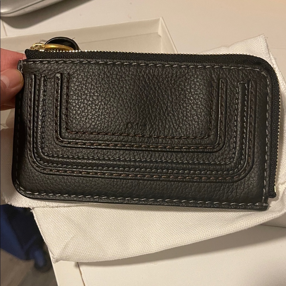 Chloe Black Leather women’s Wallet